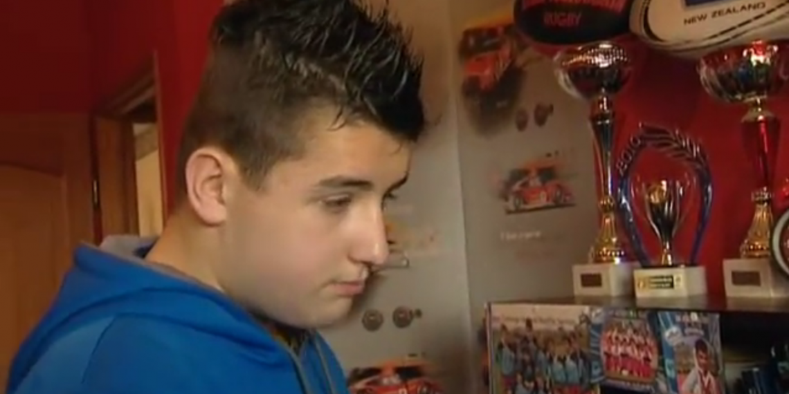 (Vidéo) Enzo, 11 ans, 96 kilos pour 1,84 m, joueur de rugby à l’ASM