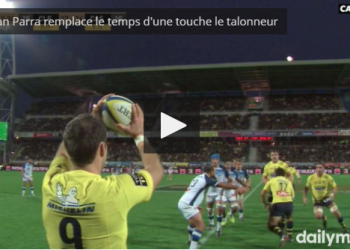 Vidéo: Morgan Parra se transforme en talonneur avec Clermont