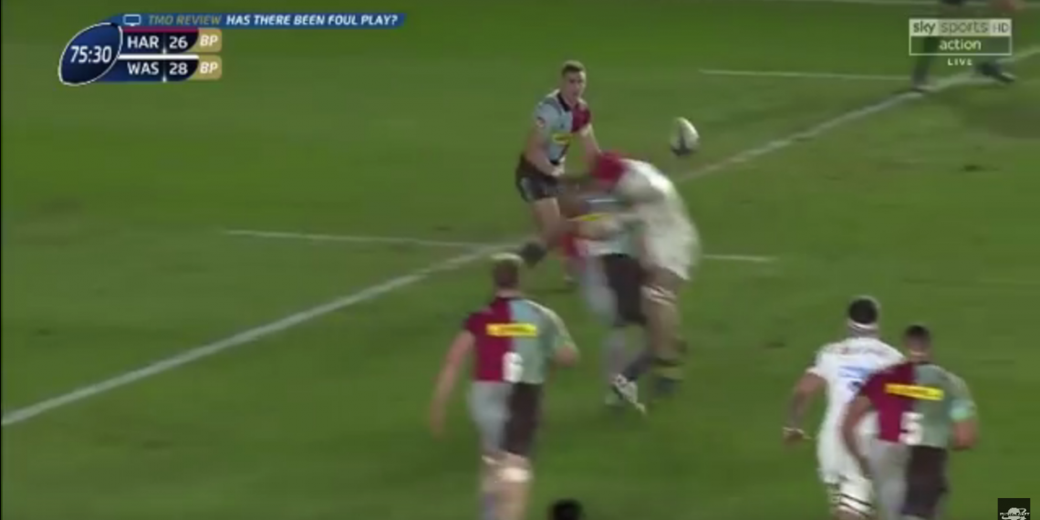 Improbable : pour son “désossage” sur Jamie Roberts, Haskell risquerait moins que Bastareaud !