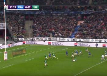 (Vidéo) Le superbe essai de Teddy Thomas face à l’Irlande !