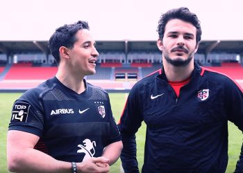 Le Youtubeur et Bodybuilder Tibo InShape se teste au rugby au Stade Toulousain !