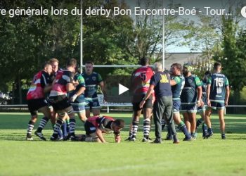 Vidéo: Un match de Fédérale 3 dégénère en bagarre générale
