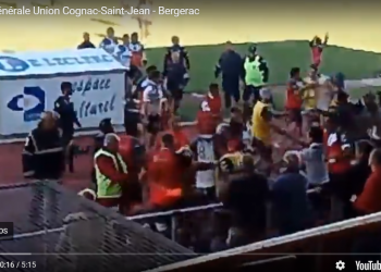 Vidéo: Impressionnante bagarre générale lors d’un match de Fédérale 1 !