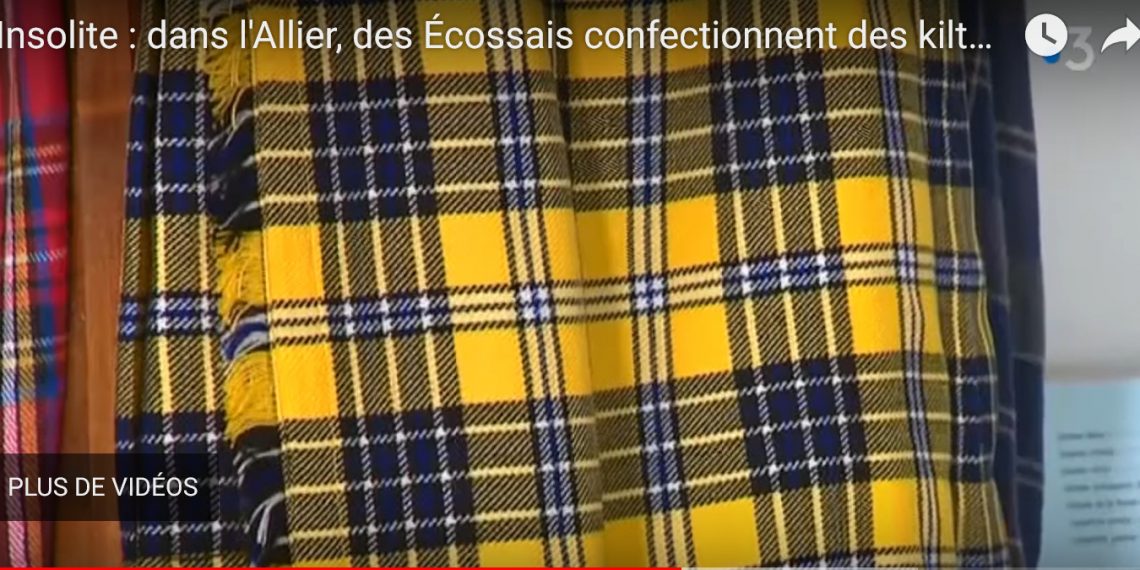 Insolite : des kilts écossais pour les supporters de Clermont