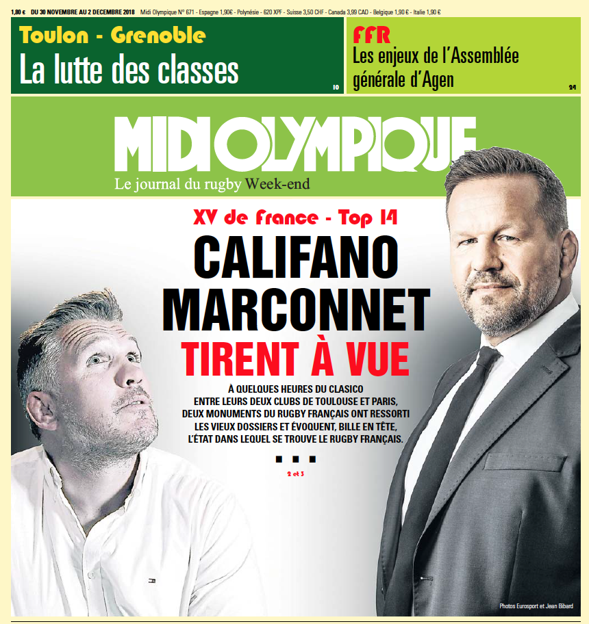 Fail : Quand le Midi Olympique publie deux pages vides à la place de son entretien phare