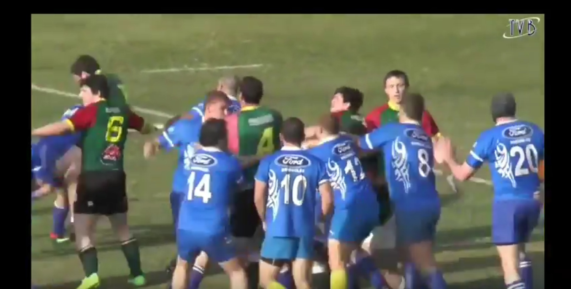 Interminable bagarre générale entre Brignoles et Porto Vecchio !