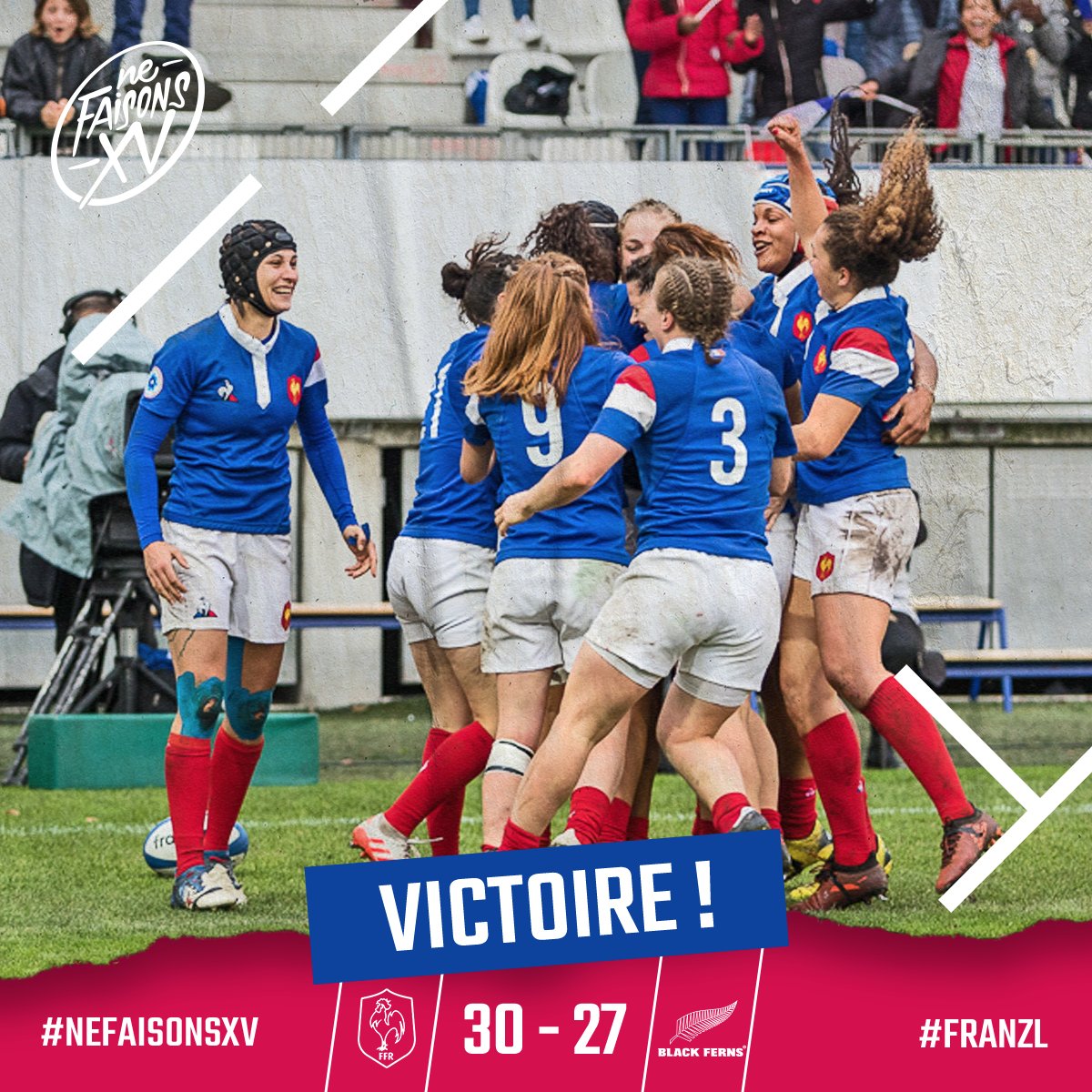 Les Bleues s’imposent contre les Blacks Ferns !