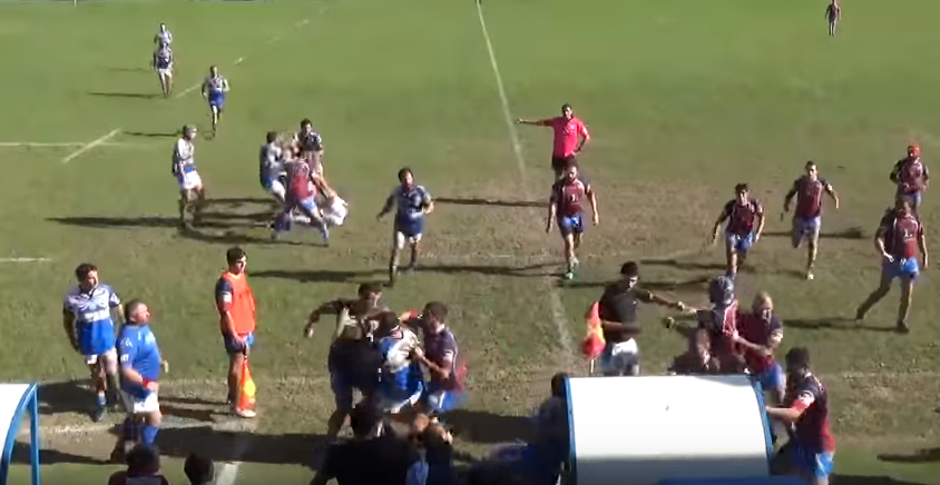 (Vidéo) Une mêlée tourne en bagarre générale à 50 en Pyrénées Atlantiques !