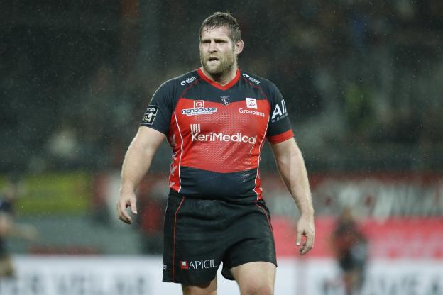 Photo: L’impressionnante plaie de Vincent Debaty qui a nécessité 13 points de suture