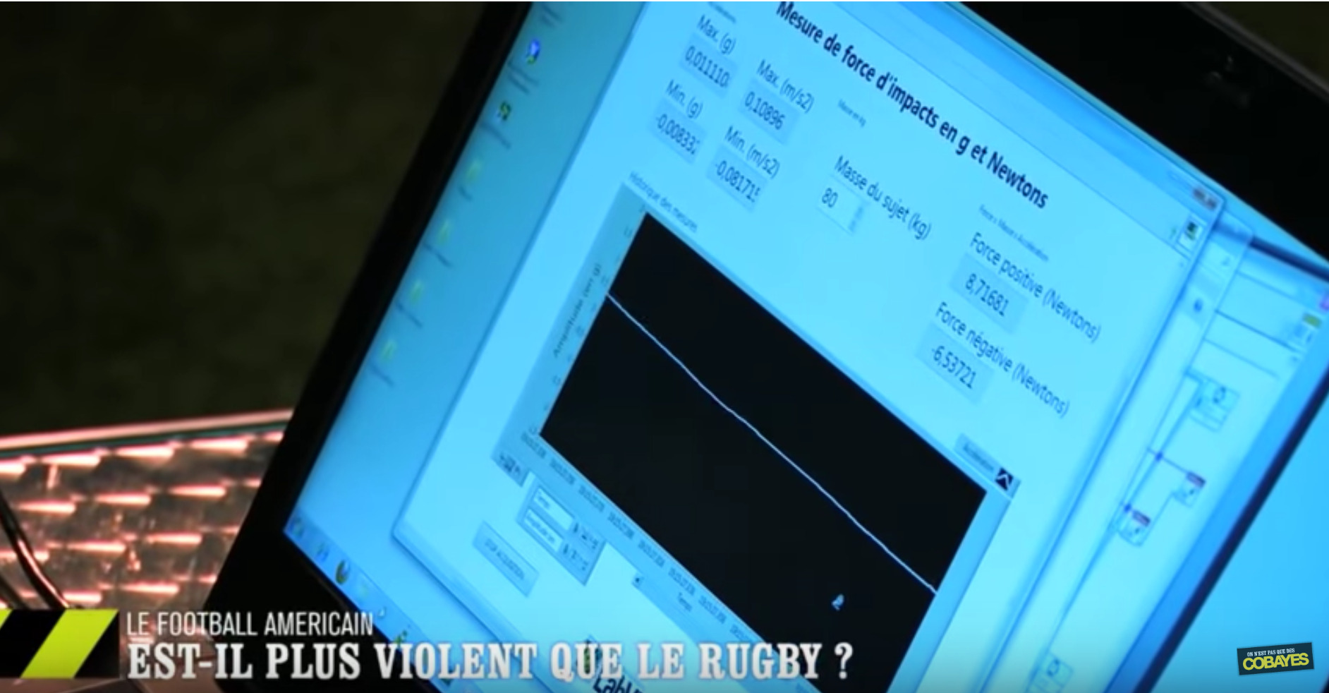 (Vidéo) Quel est le sport le plus violent : le football US ou le rugby ?