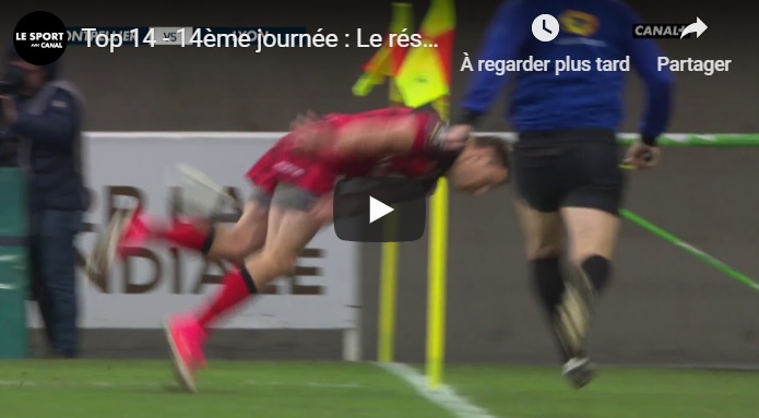 Vidéo: L’incroyable geste de Toby Arnold qui offre l’essai à Rudi Wulf