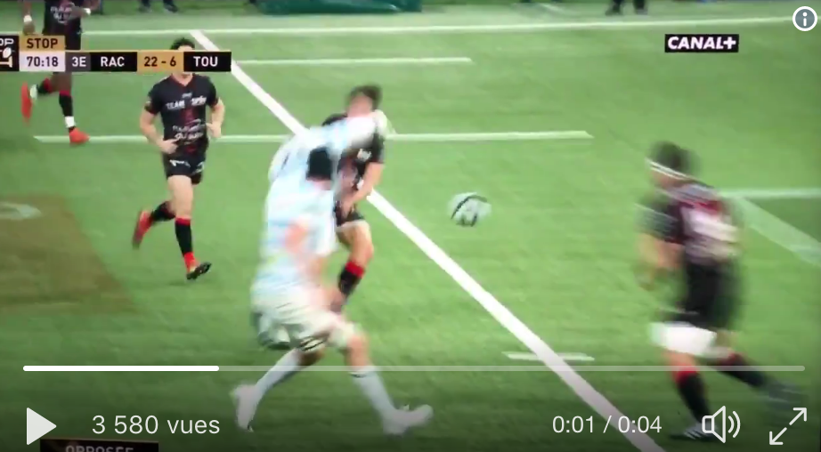 (Vidéo) Le dangereux placage de Tameifuna sur Trin -Duc !