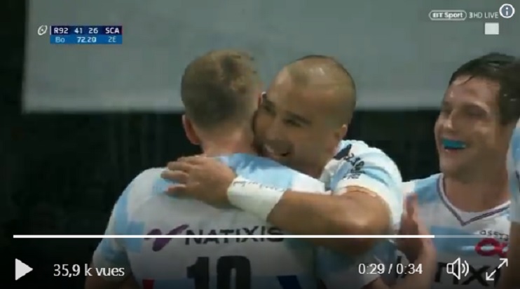 Vidéo: Quand Simon Zebo célèbre son essai à la façon Cristiano Ronaldo