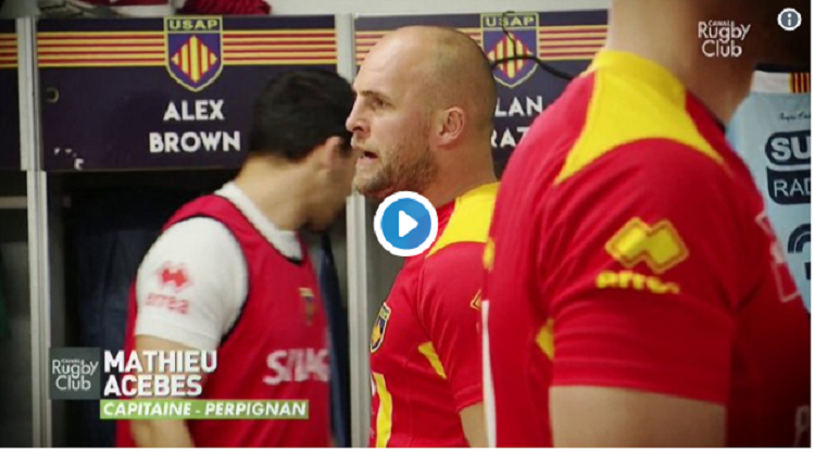 VIDÉO: Le discours énervé du capitaine Catalan avant de défier Agen