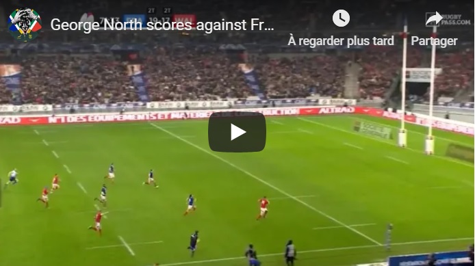 Vidéo: L’interception de George North qui terrasse l’équipe de France