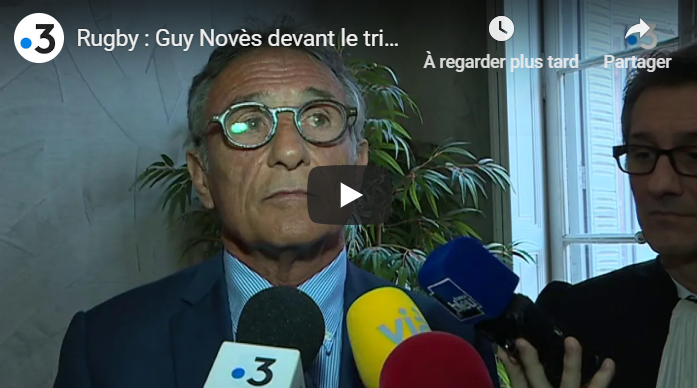 VIDÉO: Guy Novès au tribunal des prud’hommes pour son face à face avec la FFR