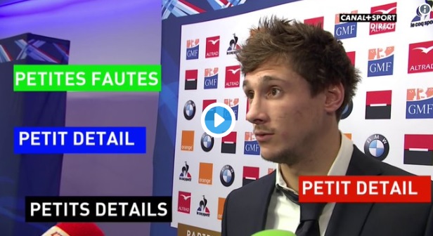 VIDÉO: Les discours très optimistes des joueurs Français après la défaite contre les Gallois