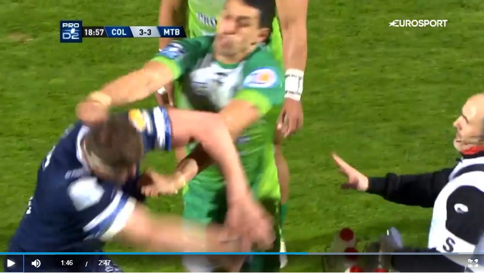 VIDÉO : L’incroyable bagarre générale entre Colomiers et Montauban !