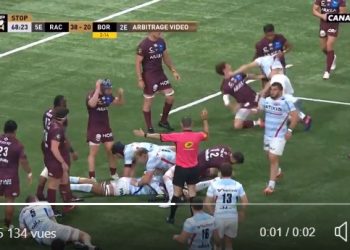 VIDÉO : Le coup de poing de Teddy Iribaren qui éteint Baptiste Serin