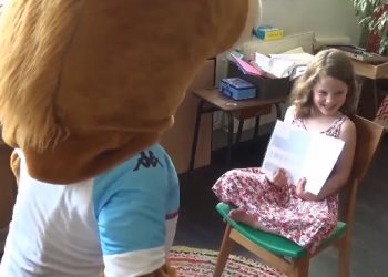 VIDÉO : L’Aviron Bayonnais réalise une très belle surprise à une supportrice qui a fait le buzz