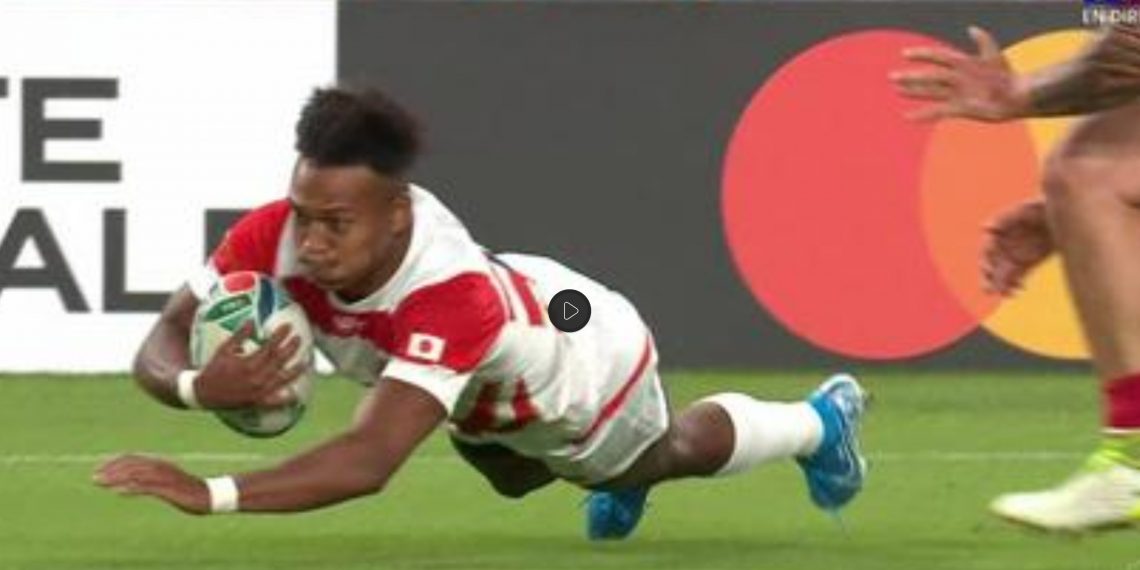 VIDEO – Le sublime premier essai du Japon contre la Russie !