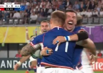 VIDÉO : Découvrez le premier essai de la Coupe du monde au Japon !