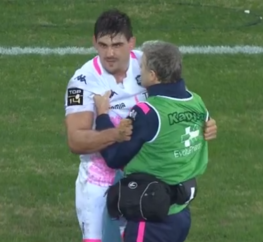 Pablo Matera se blesse déjà avec le Stade-Français !