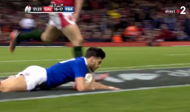 VIDÉO : La superbe interception de Romain Ntamack qui crucifie les Gallois