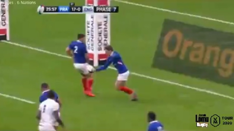 VIDÉO : Le coup de pied d’Anthony Bouthier avec les commentaires de Jonah Lomu Rugby