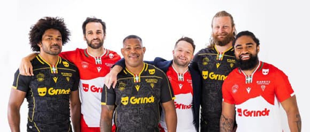 Le Biarritz Olympique choisit Grindr, une app de rencontre Gay comme sponsor maillot !