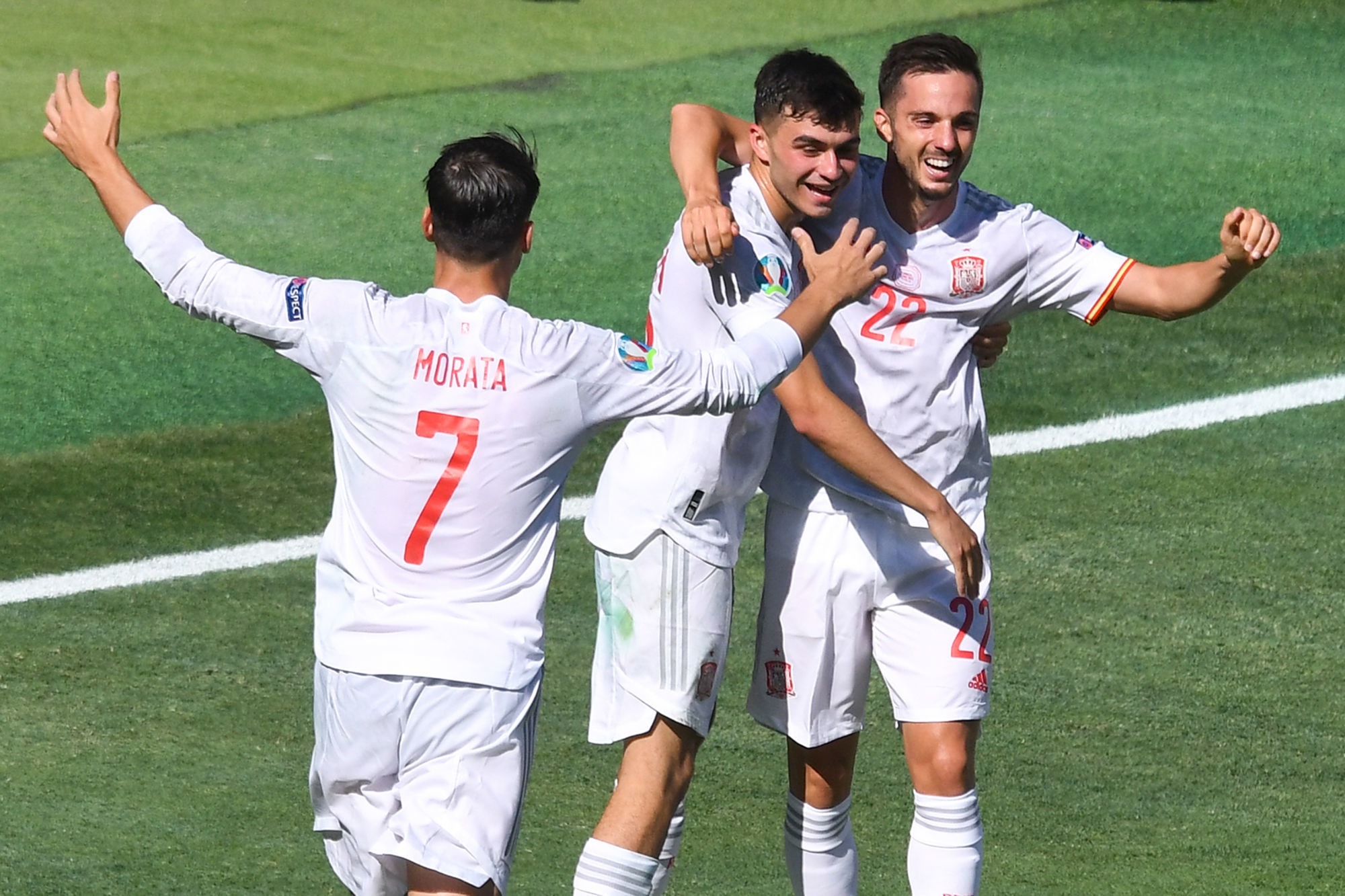 Sarabia a brillé lors de la large victoire de l’Espagne contre la Slovaquie
