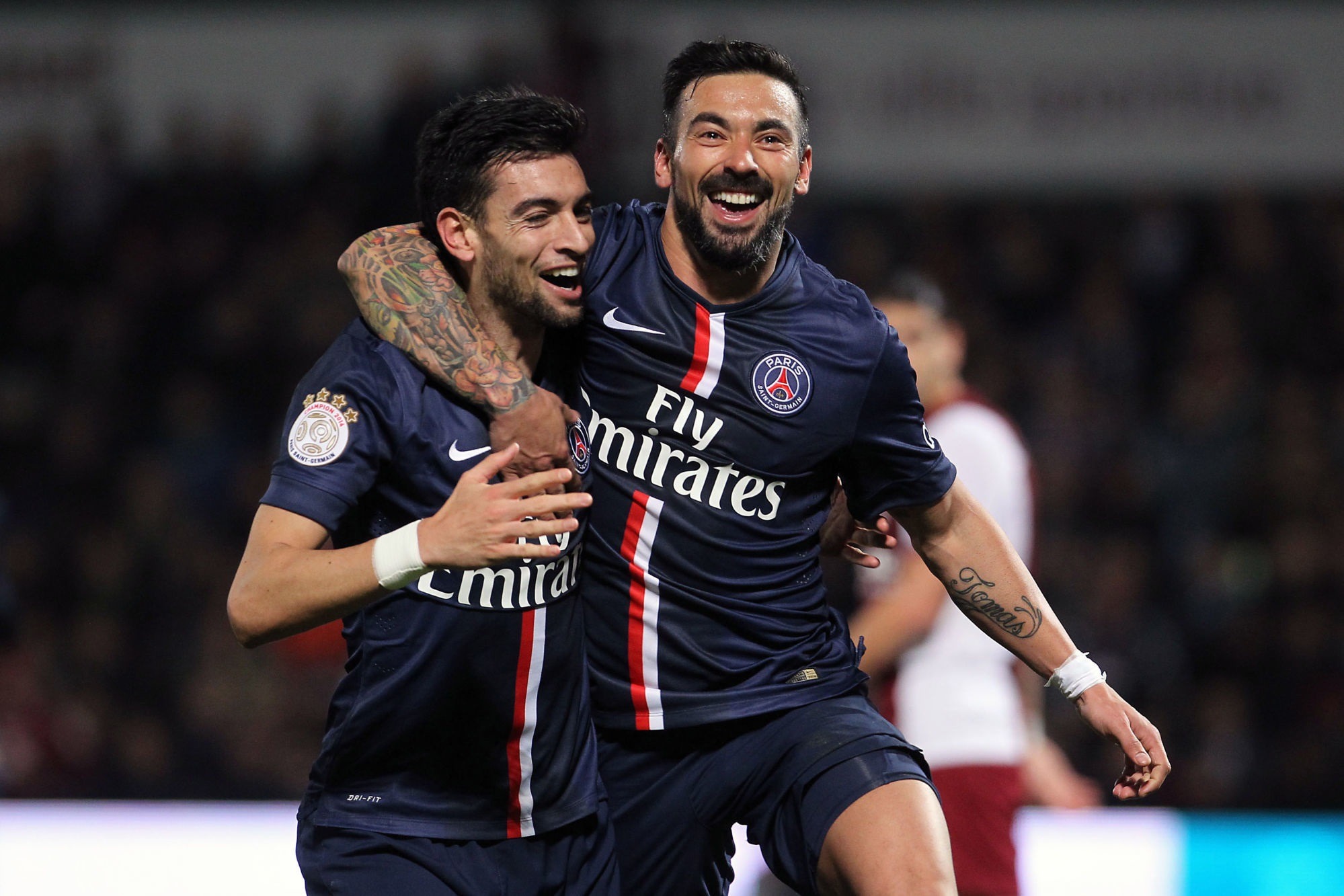 Pastore raconte ce qu’a apporté Lavezzi au vestiaire du PSG « Il rigole tout le temps »