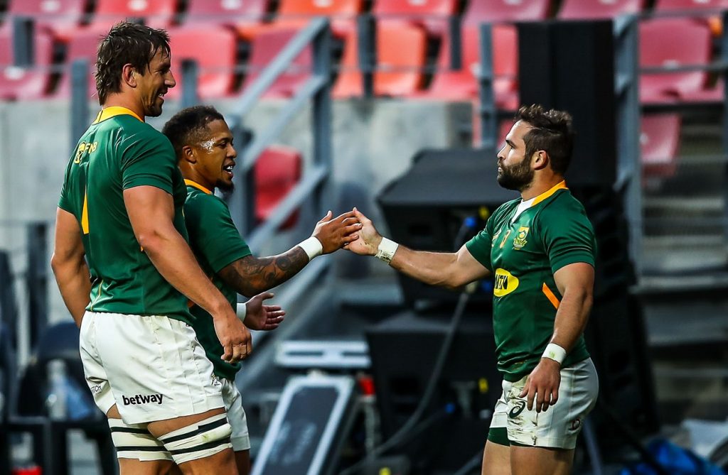 Les Springboks vont séjourner en France pendant une dizaine de jours