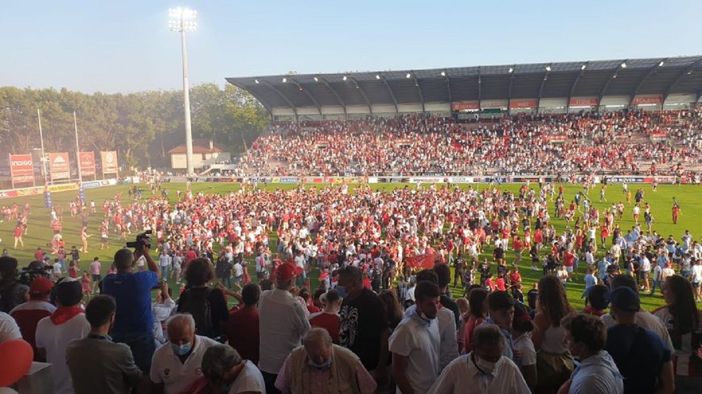 Le Stade Aguiléra affiche déjà complet pour la réception de Toulouse