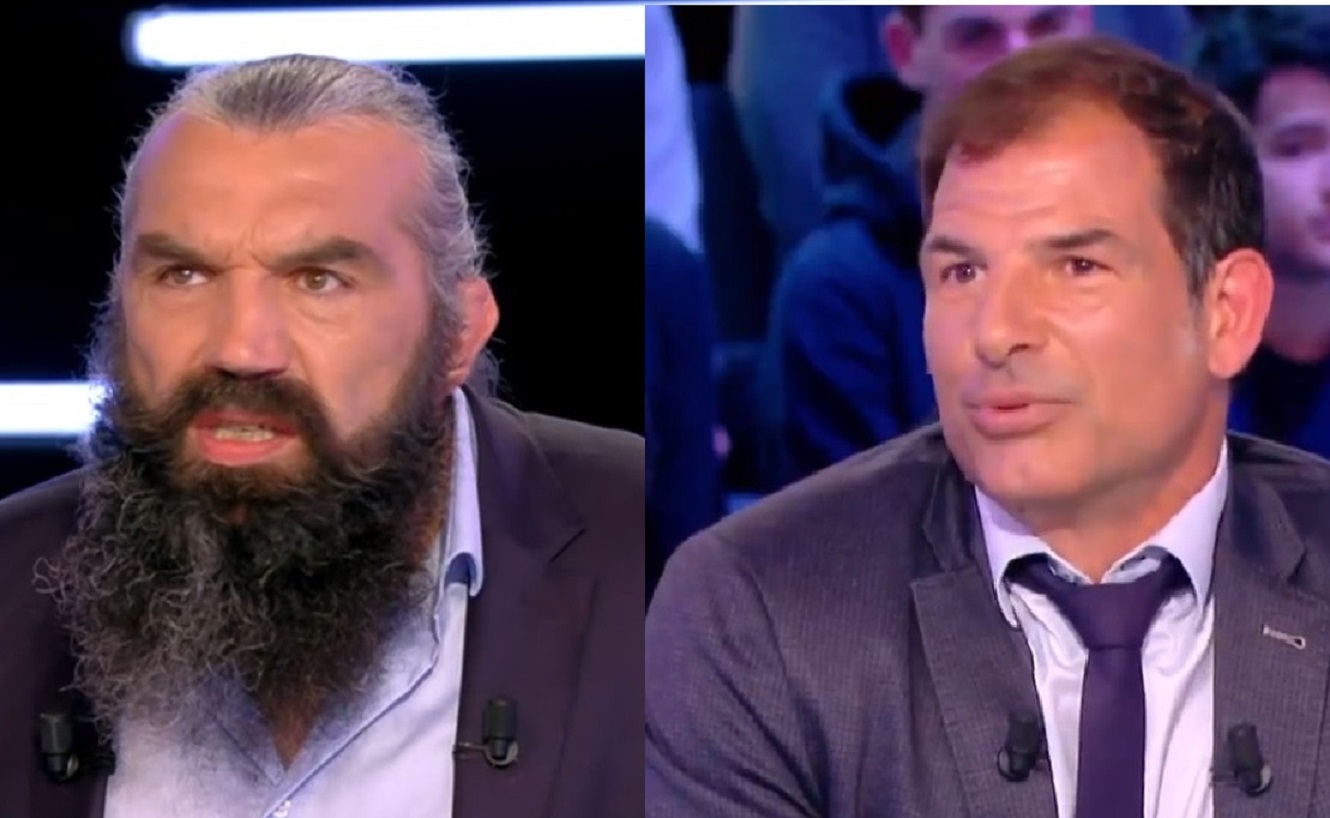 Marc Lièvremont et Sébastien Chabal ne sont pas d’accord concernant le carton rouge écopé par Skelton !