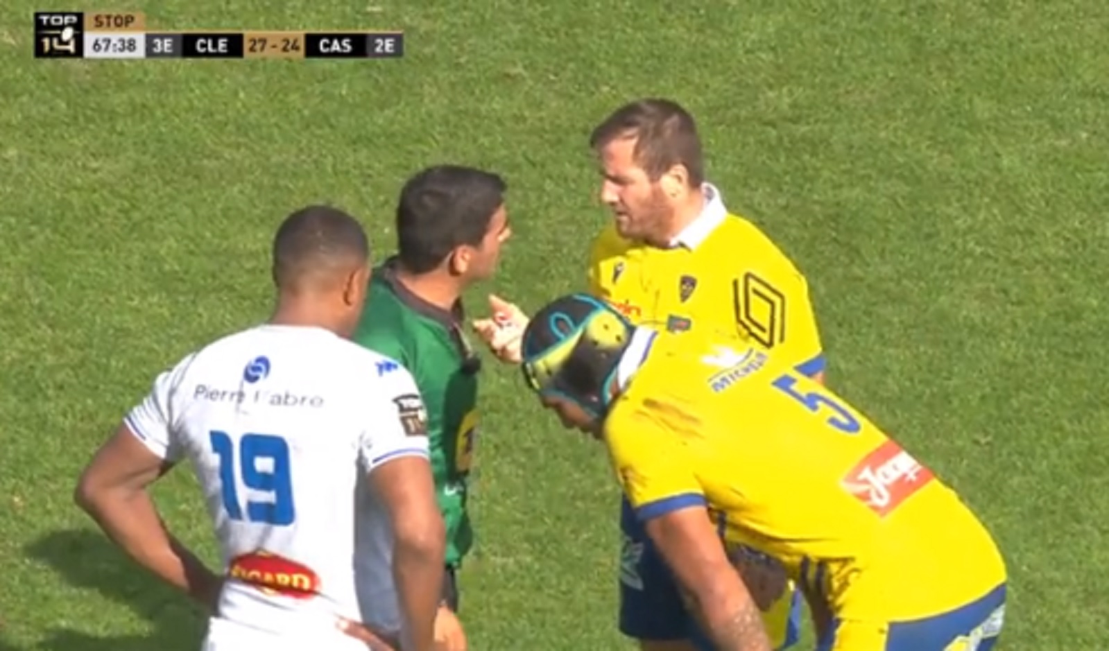 VIDEO : L’arbitre Cédric Marchat recadre très sèchement Camille Lopez en pleine rencontre