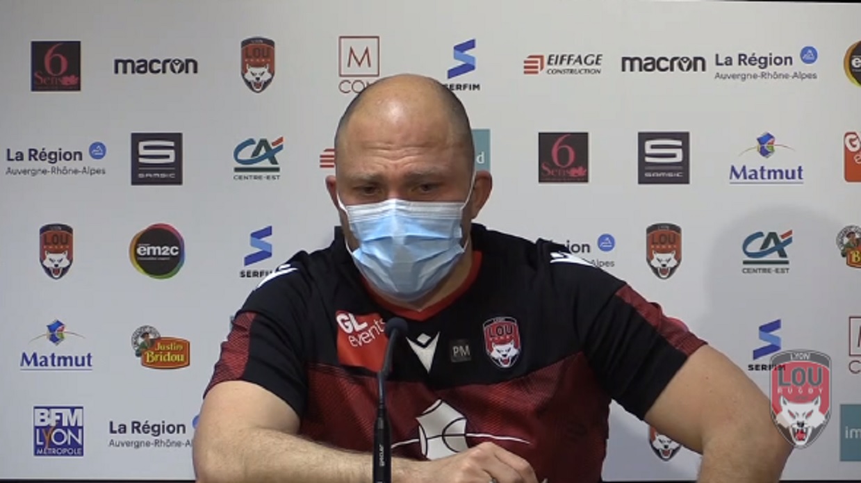 Pierre Mignoni en colère : “J’ai vu des fois des choses indignes d’un joueur de haut niveau”