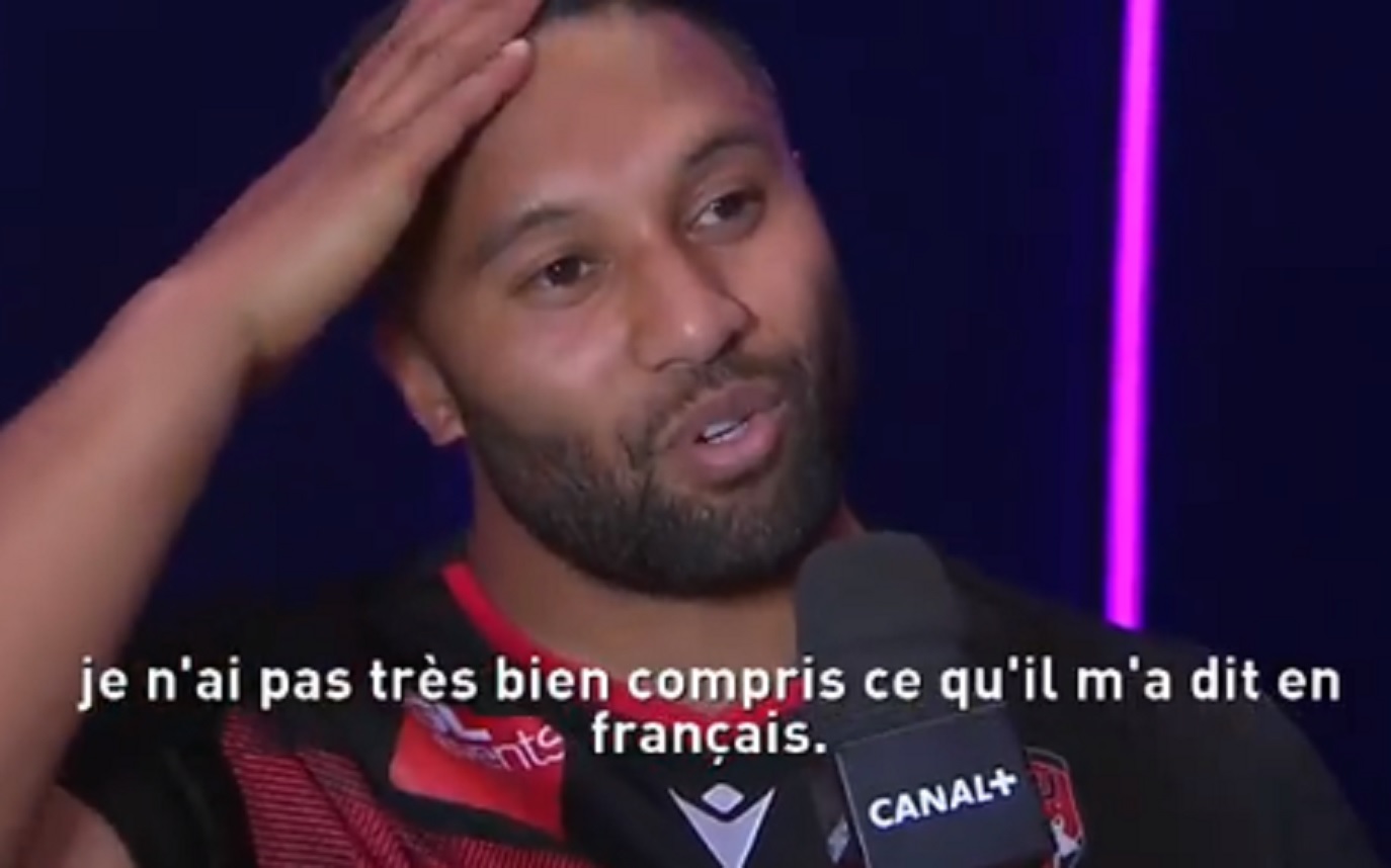 Lima Sopoaga : “L’arbitre aurait pu me prévenir !”