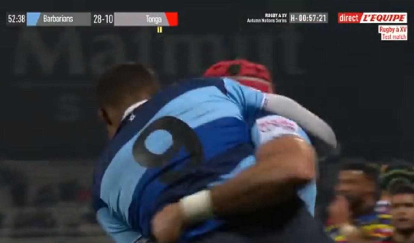 VIDEOS : Les essais des Barbarians Français contre le Tonga !