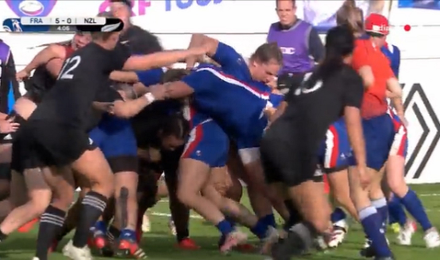 VIDEOS : Le Haka des Black Fearns et les essais des Françaises