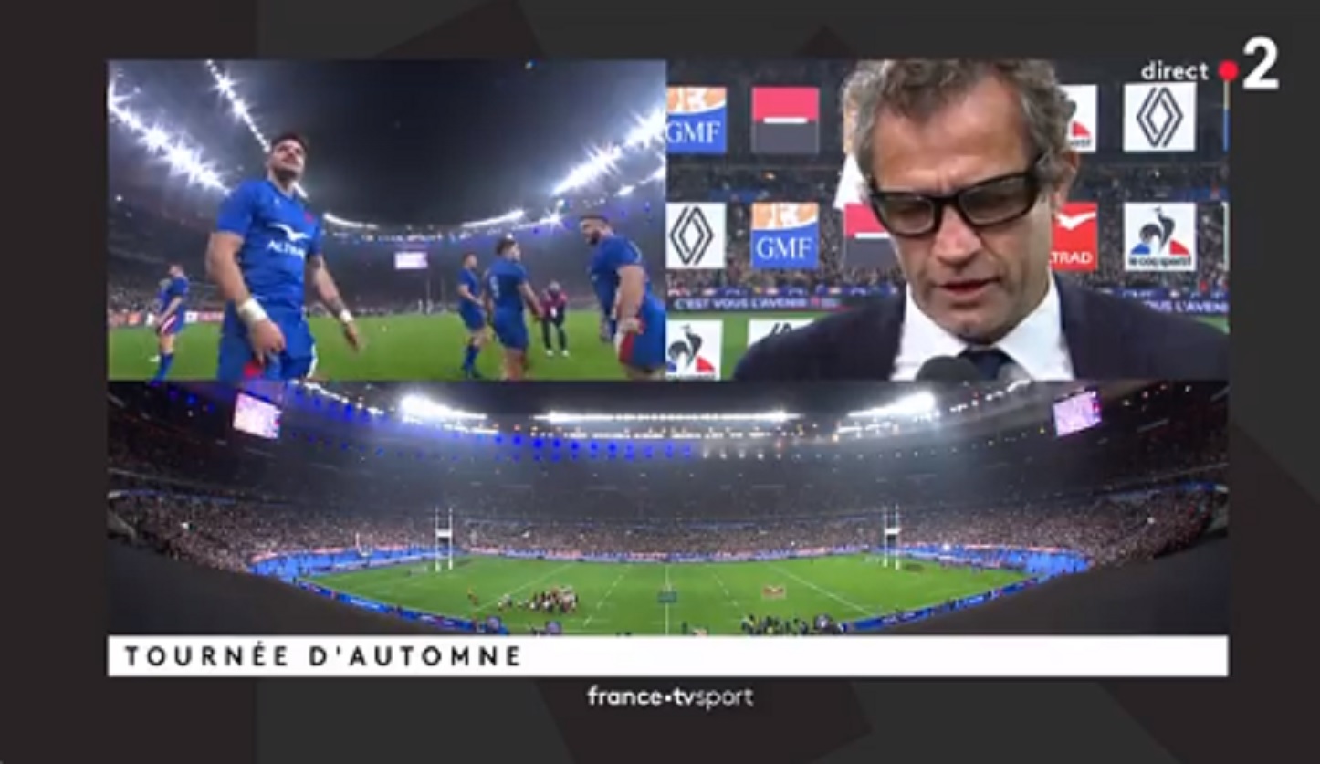 La première réaction de Fabien Galthié après la victoire contre les Blacks
