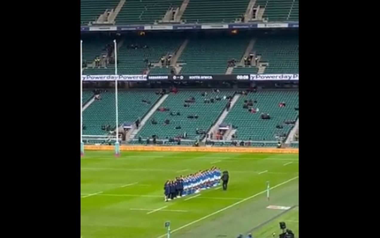 VIDEO : Les Samoans chantent leur hymne malgré l’annulation de leur match contre les Barbarians !