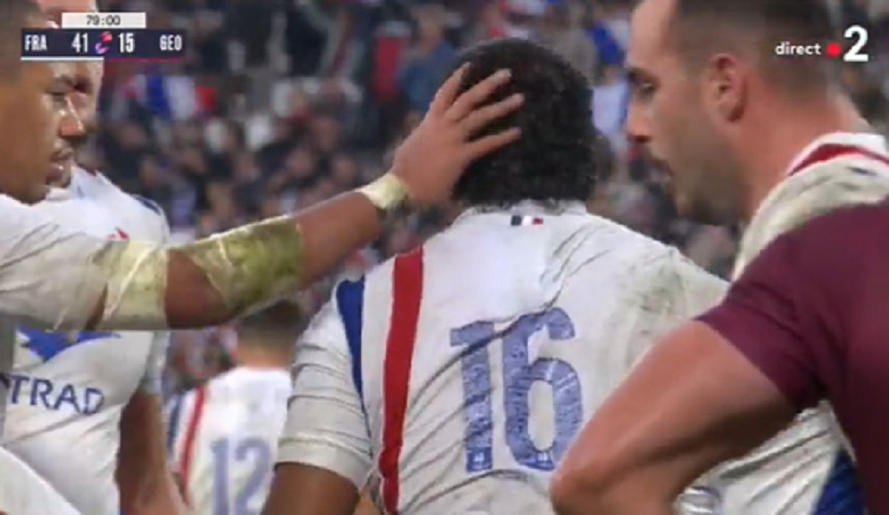 VIDEO : Le deuxième essai de Peato Mauvaka marqué contre la Géorgie