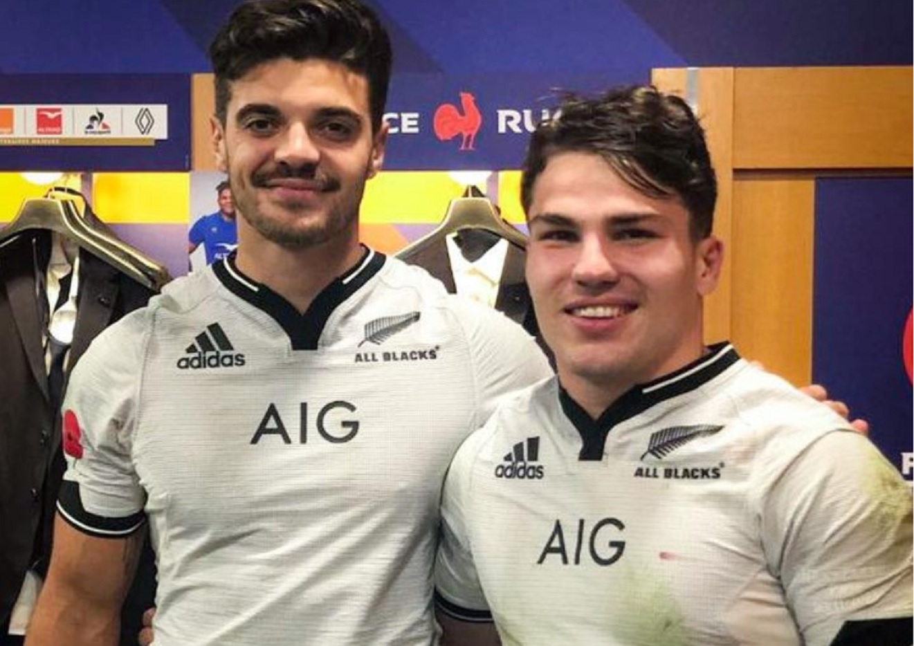 Romain Ntamack a échangé son maillot avec un All-Black qu’il admire