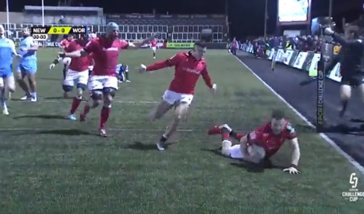 VIDEO : Newcastle inscrit l’essai le plus rapide de l’histoire de la Challenge Cup !
