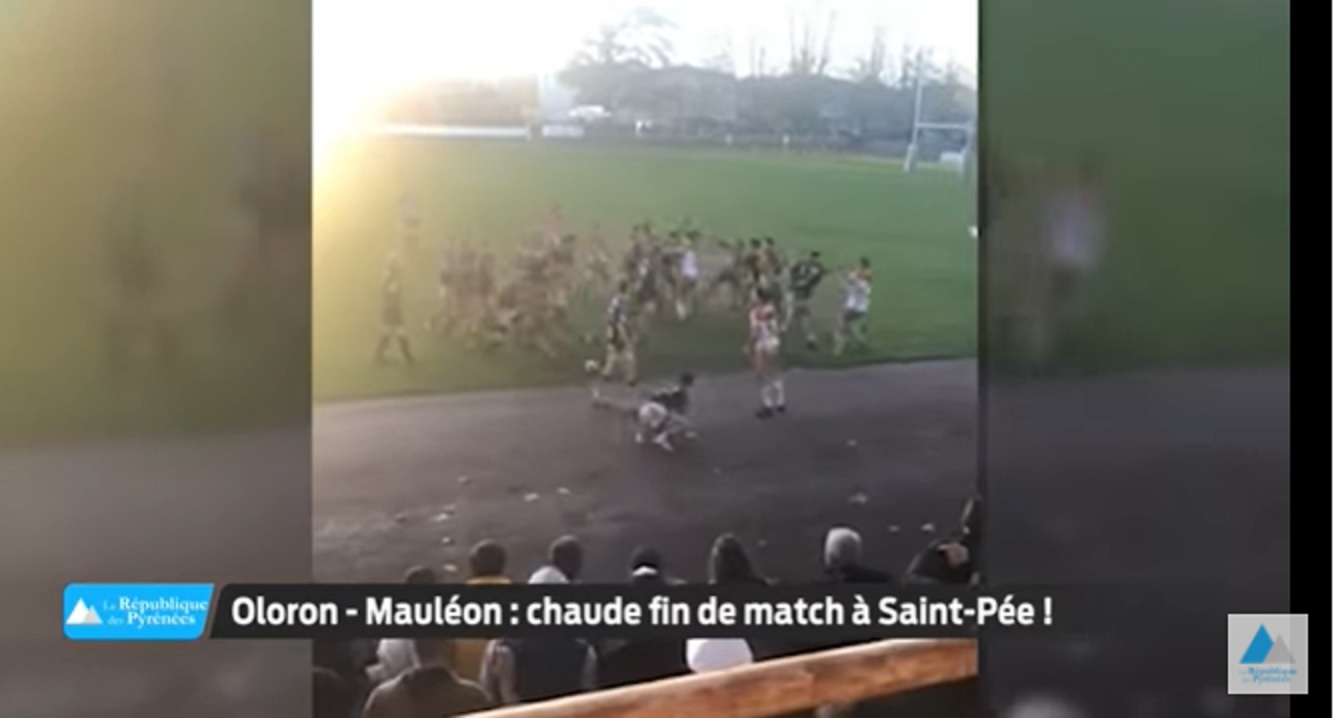 VIDEO : Le match entre Oloron et Mauléon se termine par une générale !
