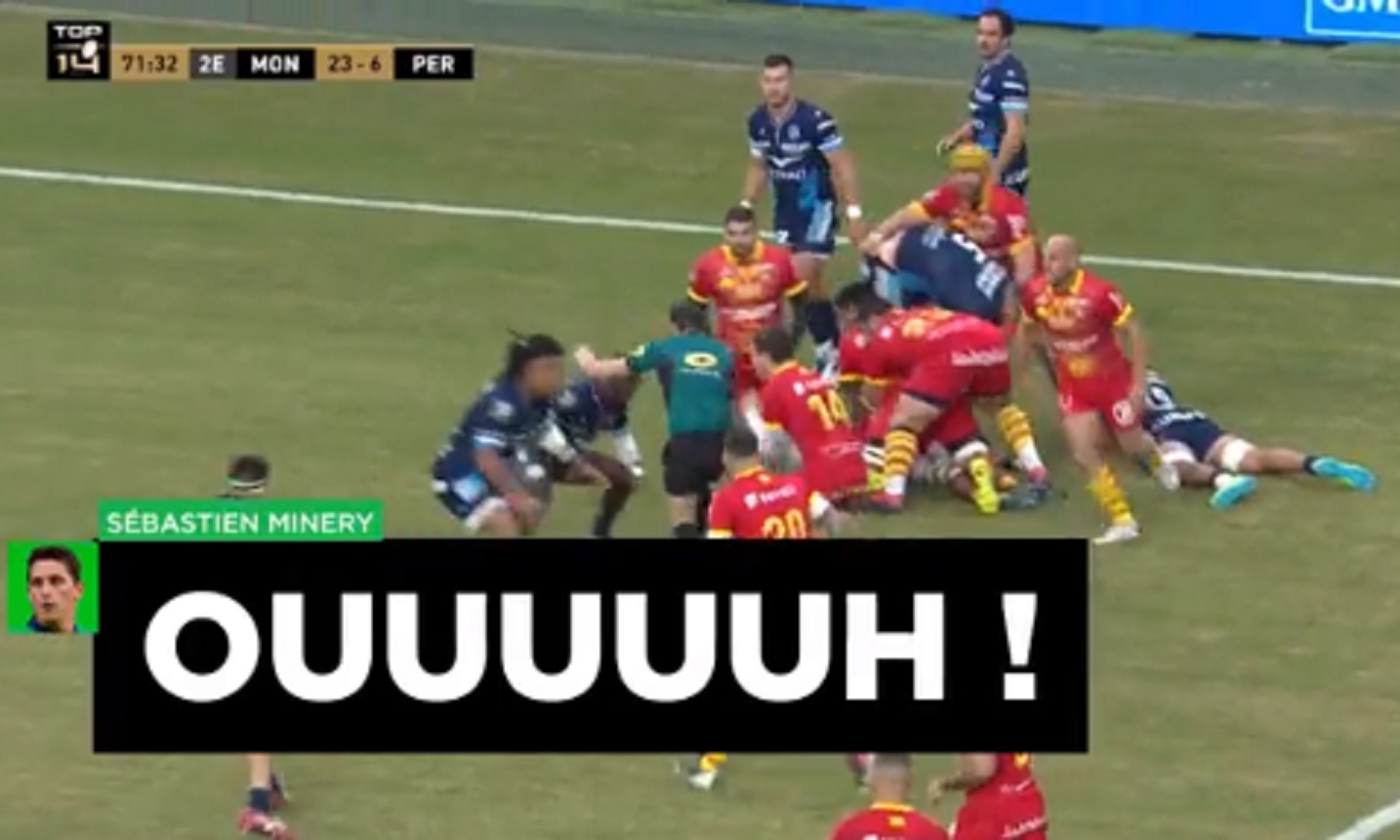 VIDEO : Quand l’arbitre Sébastien Minery se fait malmener en plein match