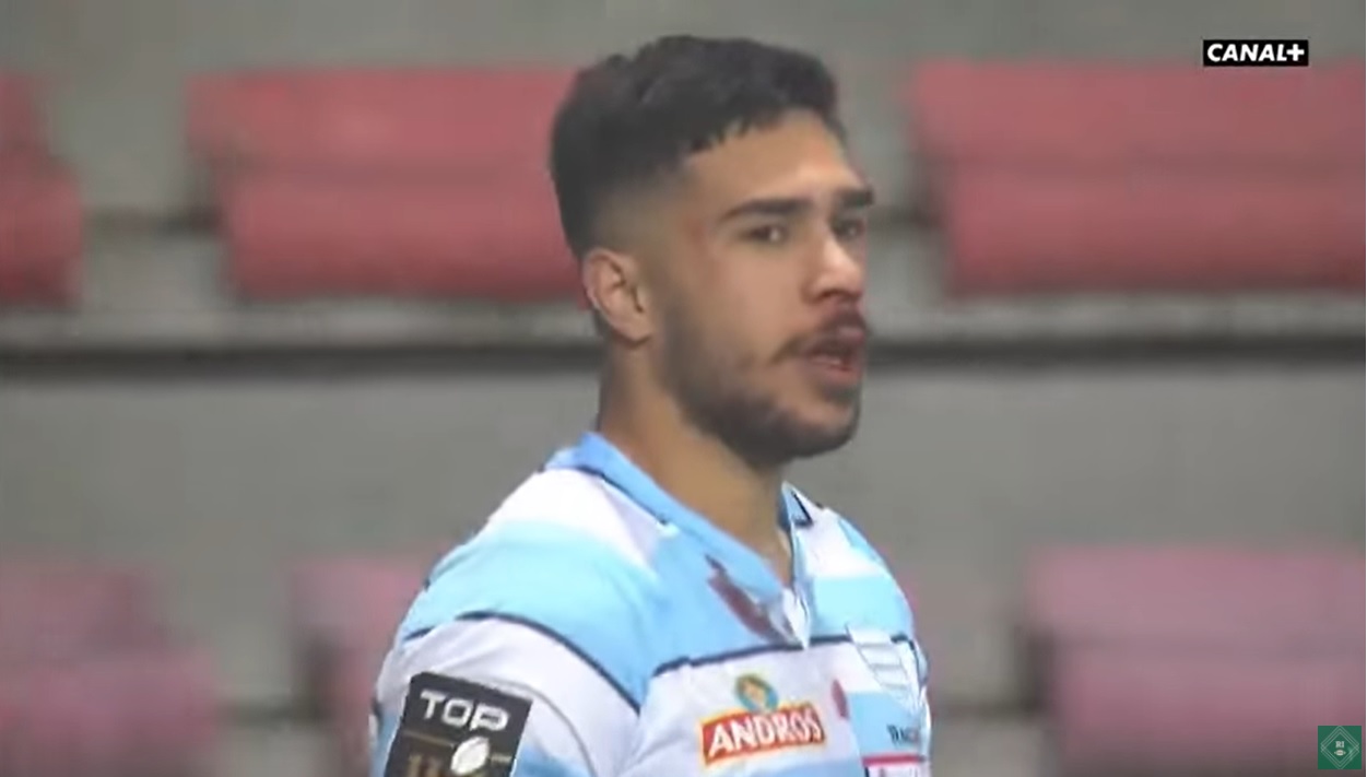 VIDEO : Donovan Taofifenua fou de colère après son énorme raté contre Toulouse