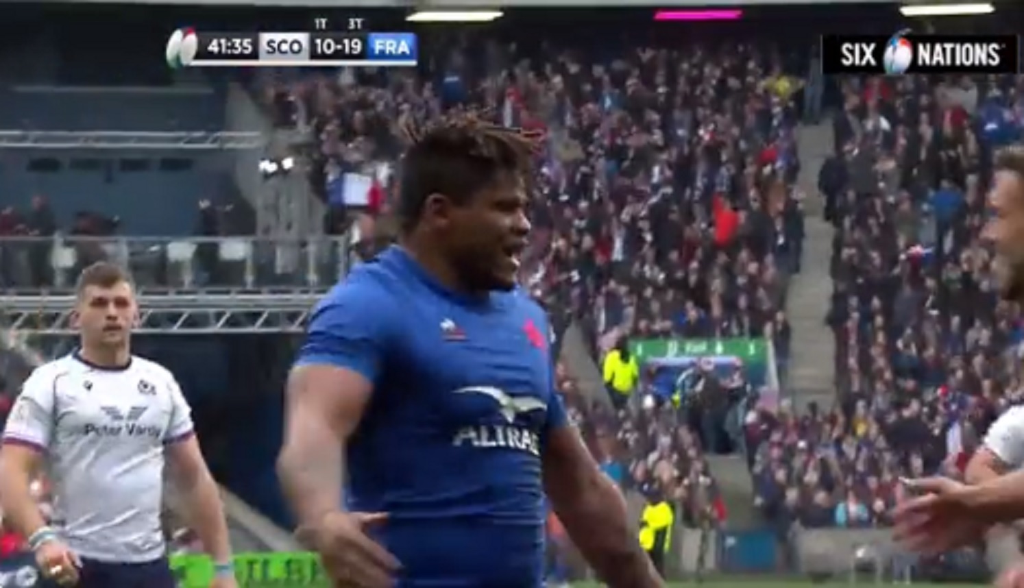 VIDEO : L’improbable essai de Jonathan Danty contre l’Ecosse !