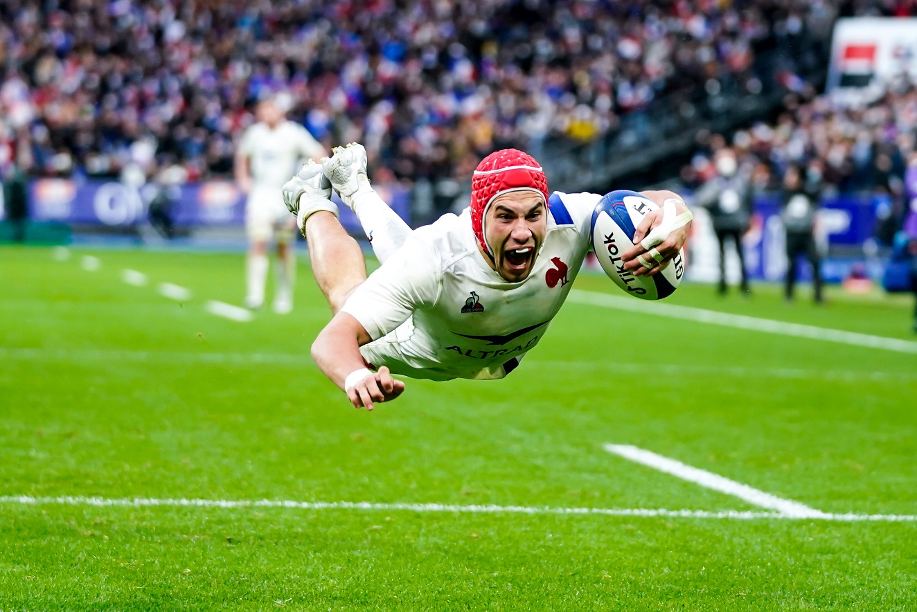 VIDEO : Les trois magnifiques essais inscrits par Gabin Villière contre l’Italie !